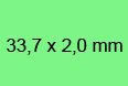 fr Rohr 33,7 x 2,0 mm